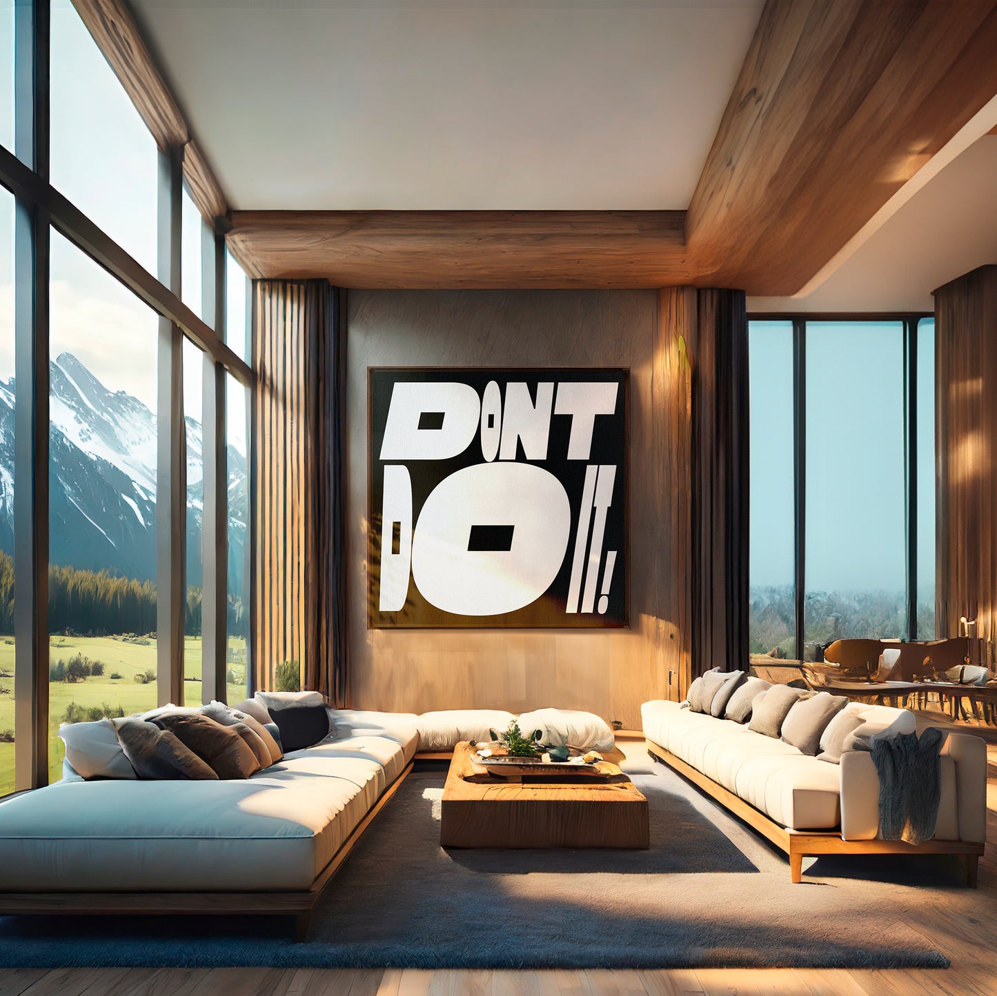 Canvas print | DON'T DO IT! | LIMITED EDITION - 50 PIECES